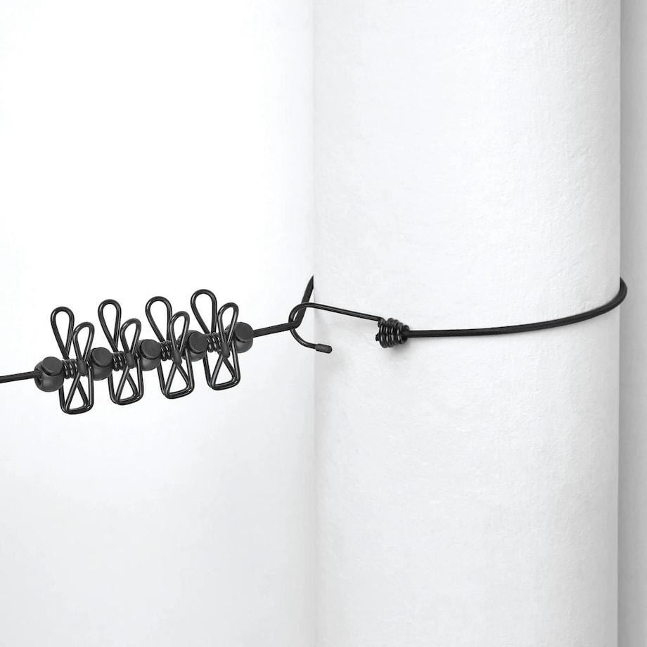 Linka na pranie z klamerkami Rayen