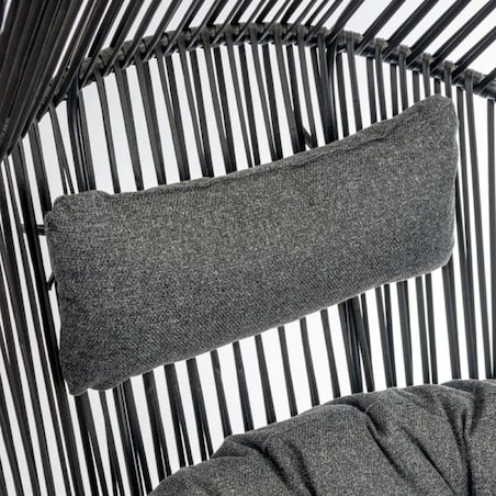 Fotel ogrodowy Holand antracytowy, szary, ogrodowy