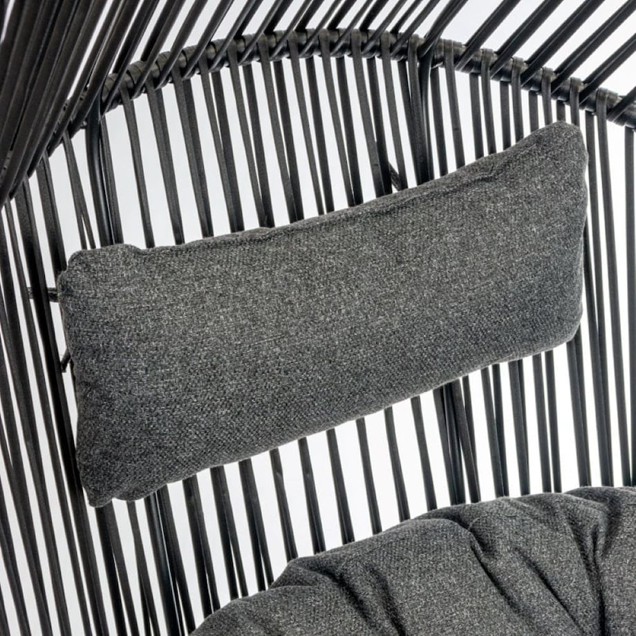 Fotel ogrodowy Holand antracytowy, szary, ogrodowy