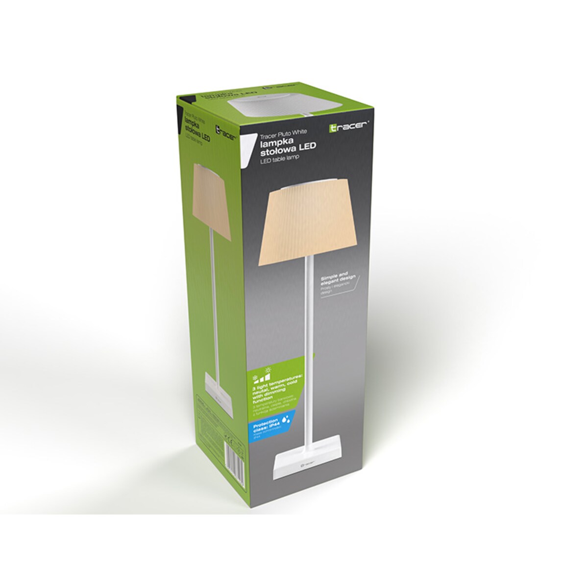 Lampka stołowa Pluto White