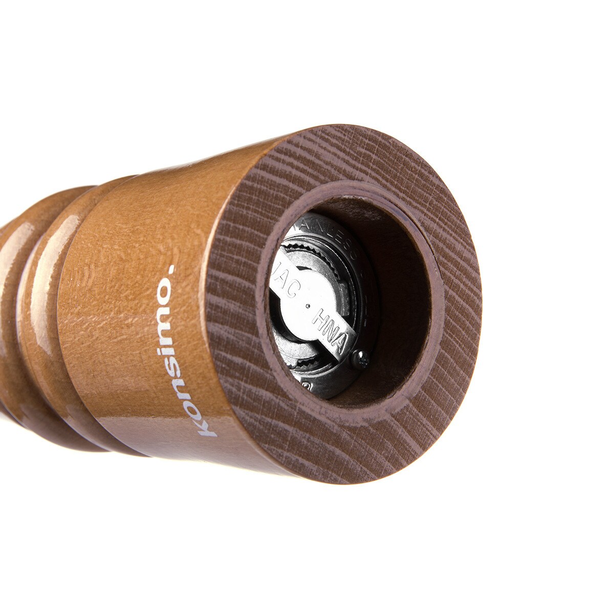 Konsimo MILOS Zestaw młynków 18 cm, 2 szt. brązowy, brązowy