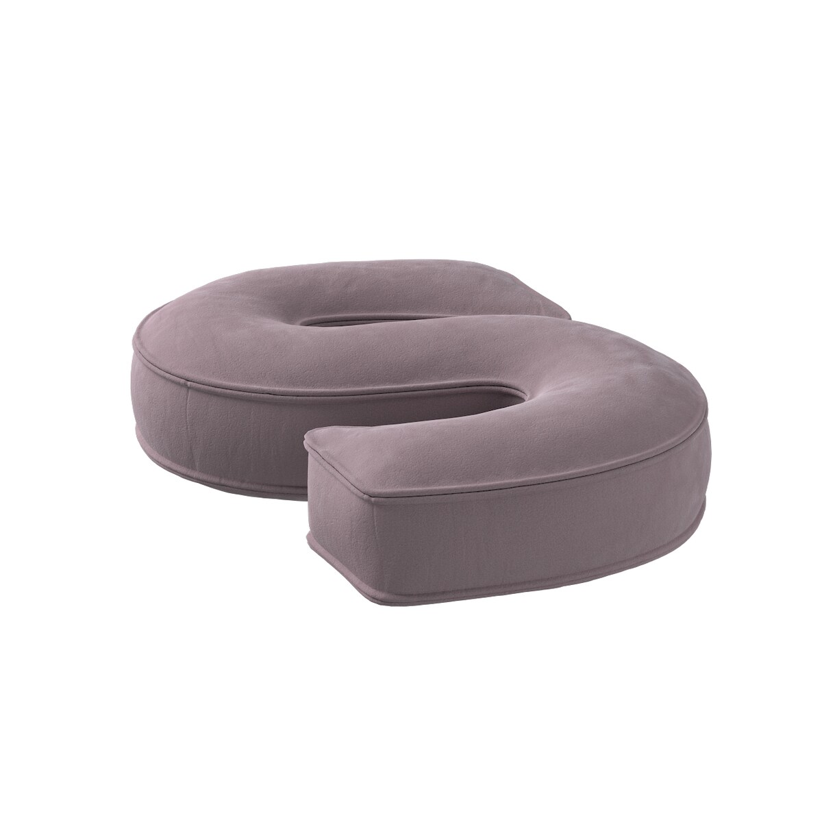 Poduszka literka S, zgaszony róż, 35x40cm, Posh Velvet