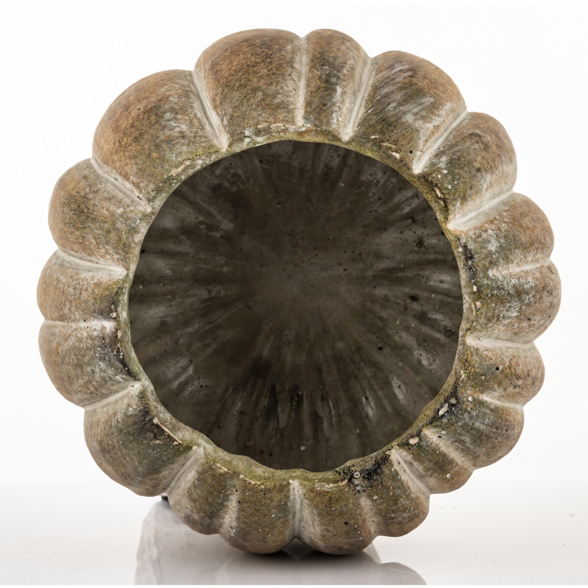 Osłonka cementowa 10,5x19,5x19,5 cm GOTH szara