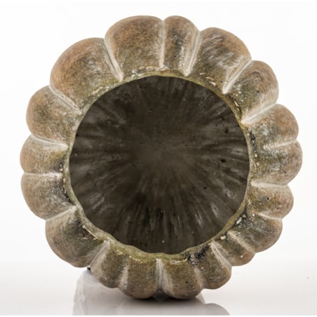 Osłonka cementowa 10,5x19,5x19,5 cm GOTH szara