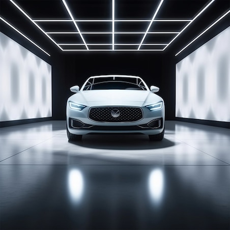 Plafon Light Prestige Geometric New biały LED 4000K 1 szt.