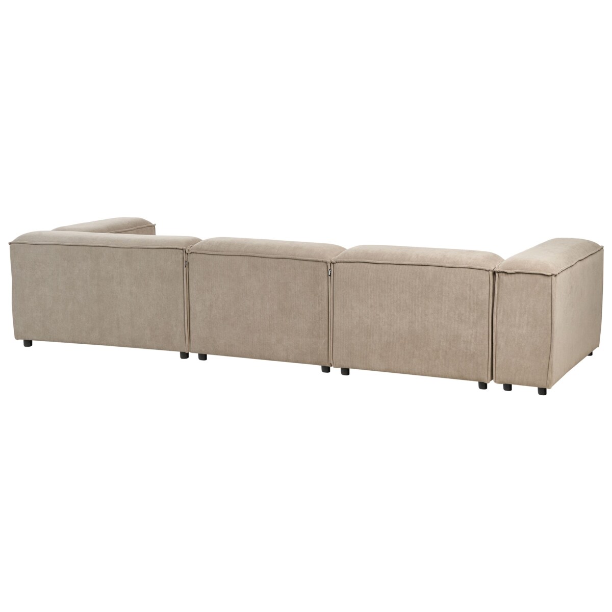 Sofa modułowa ARDAL Sztruks Beżowoszary dla 3 osób