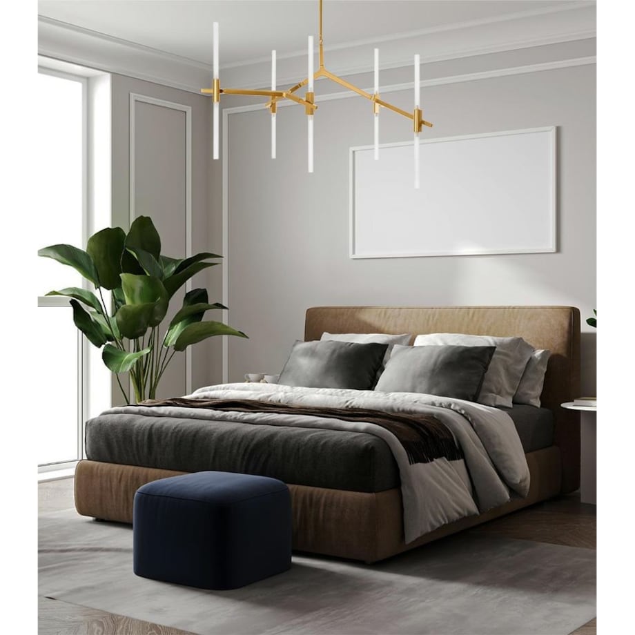 Lampa wisząca Candelabr MSE010100317 regulowana złota