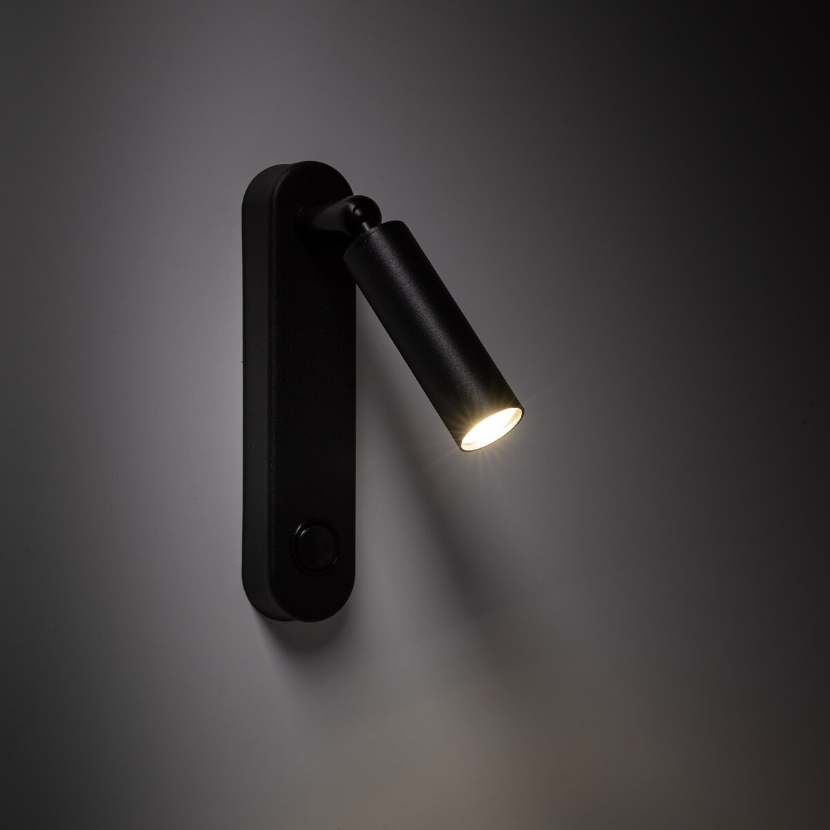 Kinkiet ścienny ENZO BLACK 6621 TK Lighting z włącznikiem, regulowany, czarny, G9, metal
