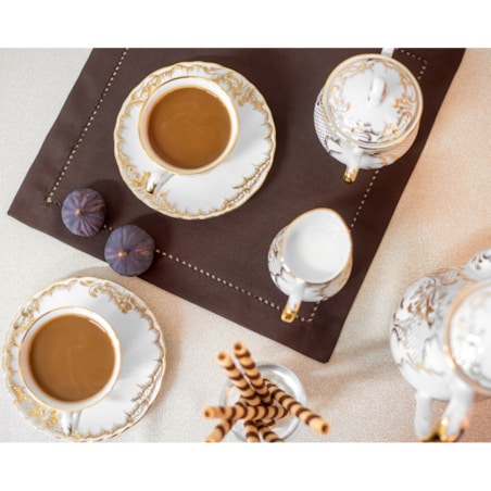 Garnitur do kawy dla 6 osób 15 el. Rococo Rocaille G348
