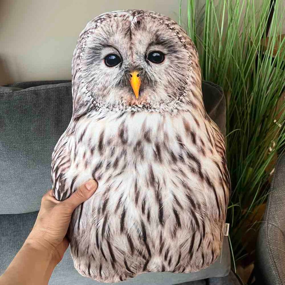 Poduszka duża Sowa Puszczyk uralski