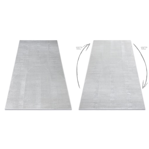 Dywan BALANCE 9086 szary - Geometryczny, 120x170 cm