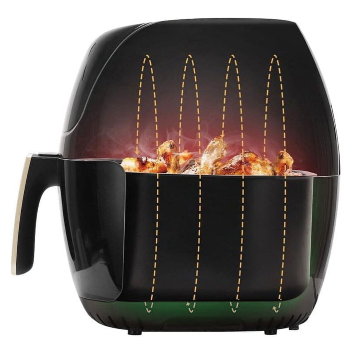 Frytownica beztłuszczowa zielona 7.7L 1800W frytkownica KLAUSBERG Air Fryer