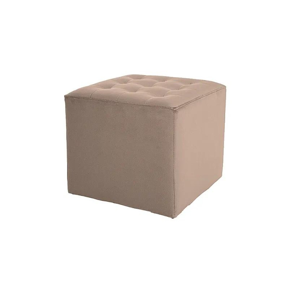 Pufa LORI VELVET beżowa