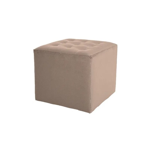 Pufa LORI VELVET beżowa