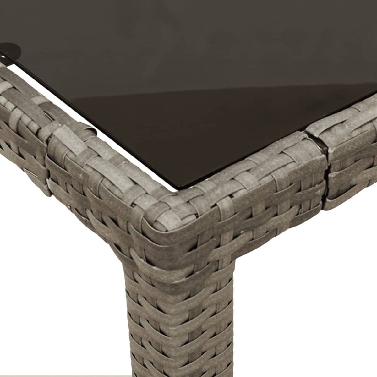 vidaXL 5-cz. zestaw mebli ogrodowych z poduszkami, szary, rattan PE