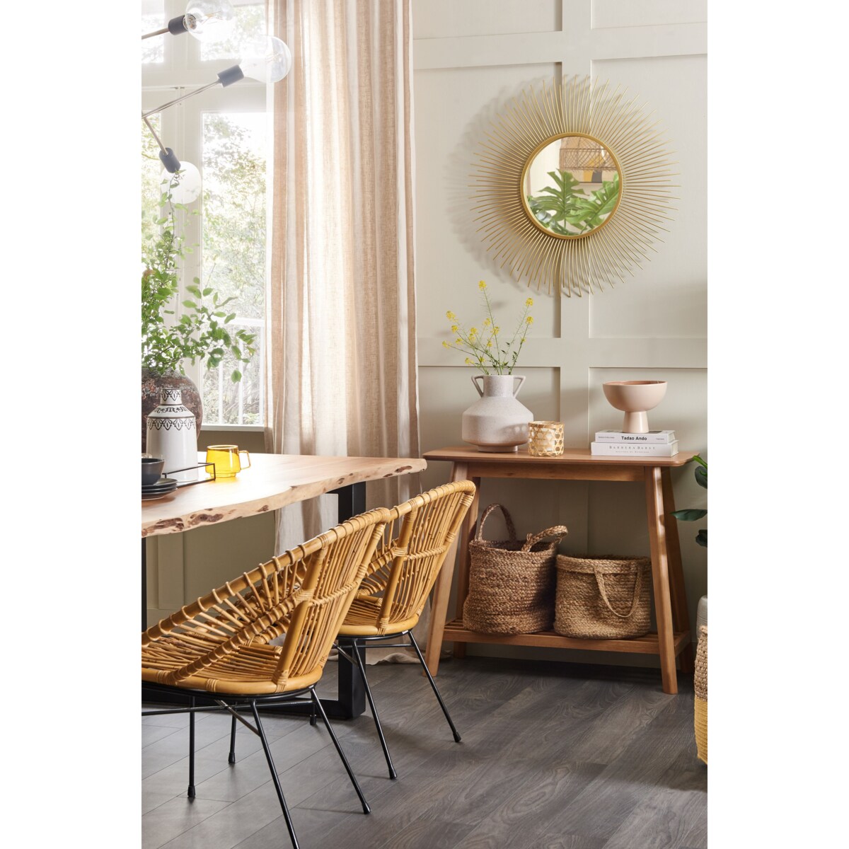 Konsola jasne drewno TULARE