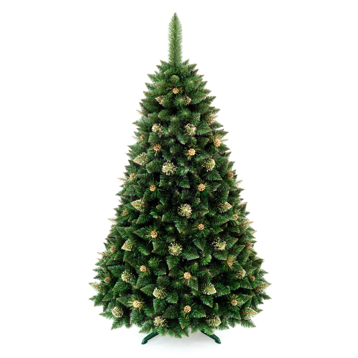 Choinka sztuczna Sosna złota z kryształkami