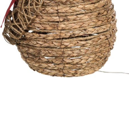 Dekoracja świąteczna LED OLAFSVIK Bałwan 52 cm Naturalny