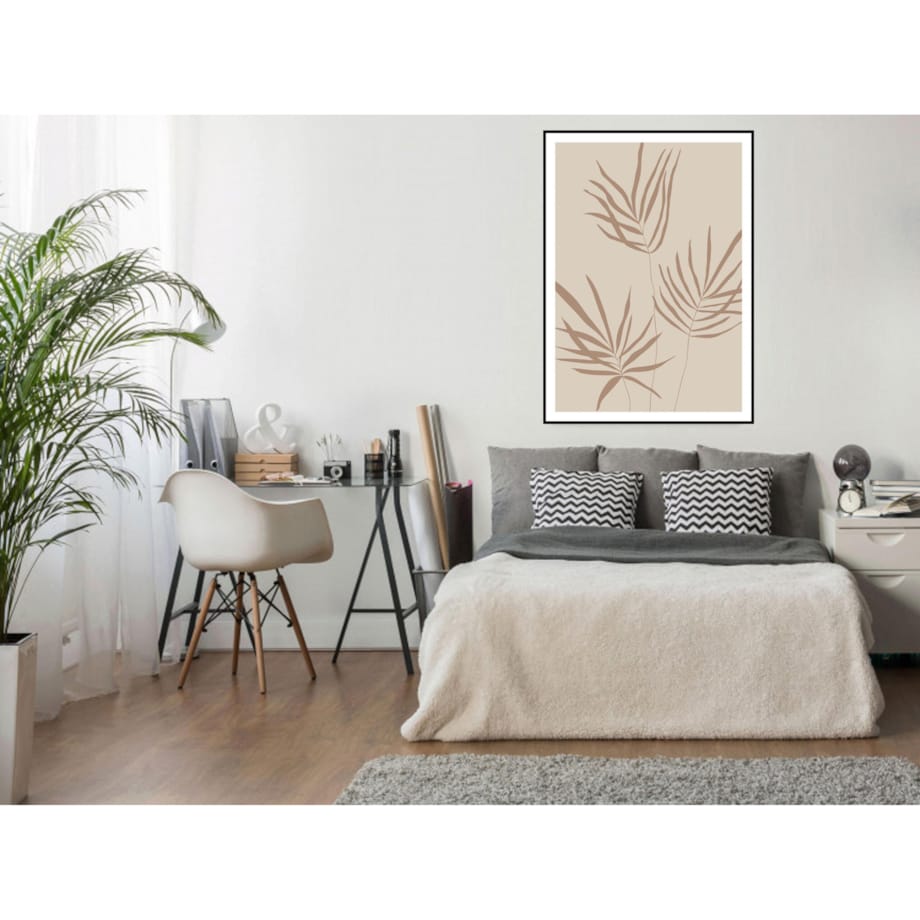 Poster Story, Plakat, Obraz - Brązowe Liście No2, wymiary 70 x 100 cm