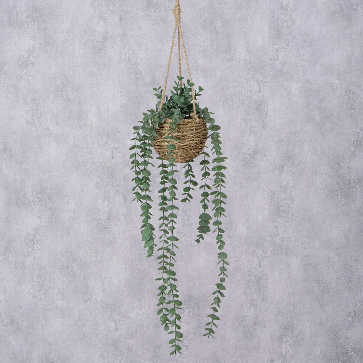 Sztuczna roślina wisząca EUCALYPTUS, 78 cm
