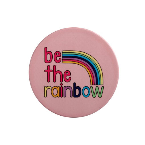Podkładka pod kubek Be kind, "be the rainbow"