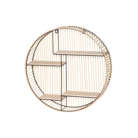 Rattanowa półka ścienna, Ø 50 cm