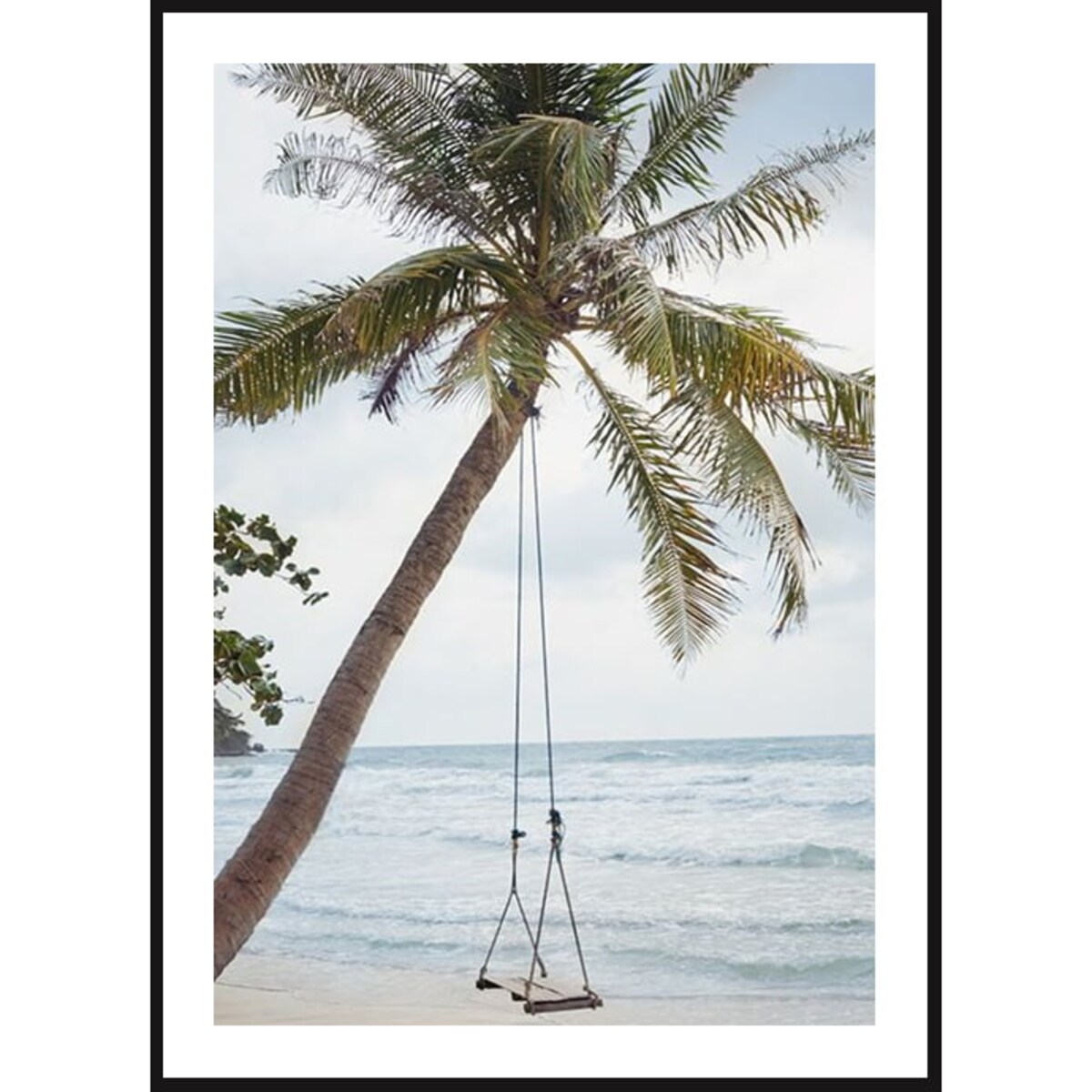Poster Story, Plakat, Obraz - Huśtawka na Palmie w Tajlandii, wymiary 21 x 30 cm