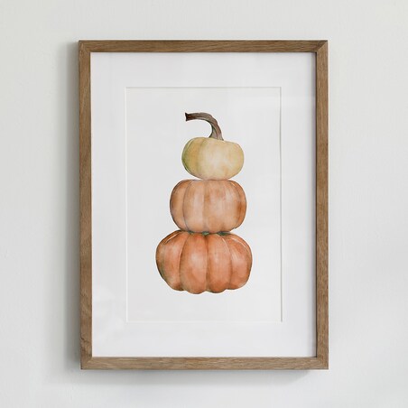 Plakat trzech dyń 30x40cm