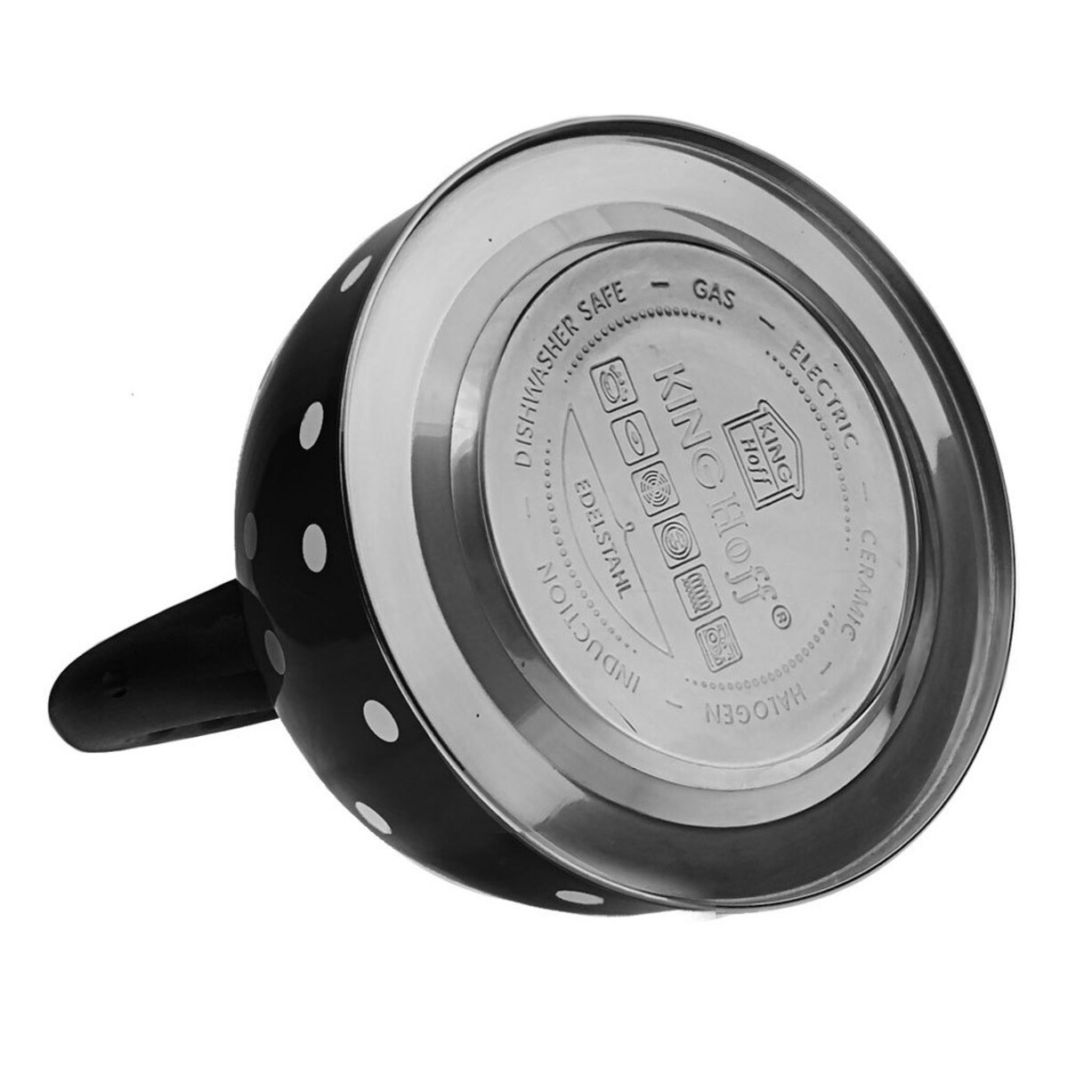 Kinghoff czajnik emaliowany w groszki 2.6l KH1051