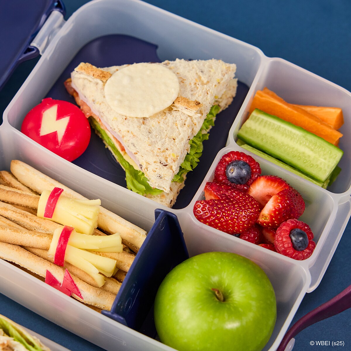 Harry Potter Lunchbox dla dzieci i dorosłych - śniadaniówka z przegródkami i wkładem chłodzącym b.box