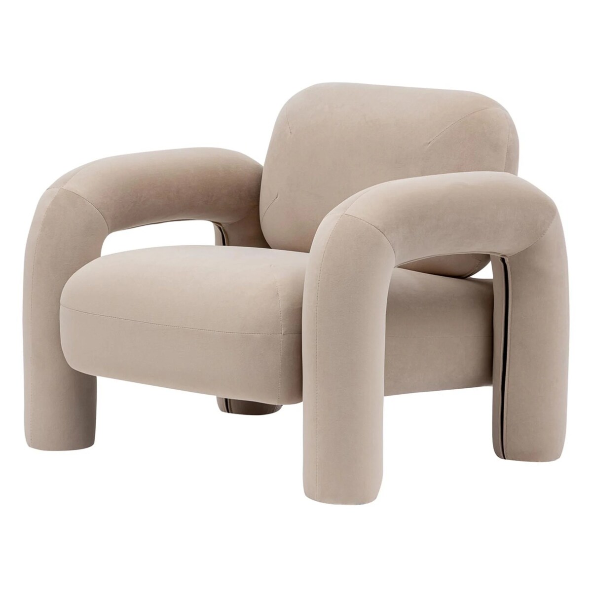 Fotel wypoczynkowy 75x87x81,5 cm TUBITA