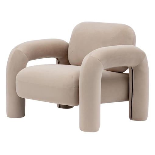 Fotel wypoczynkowy 75x87x81,5 cm TUBITA