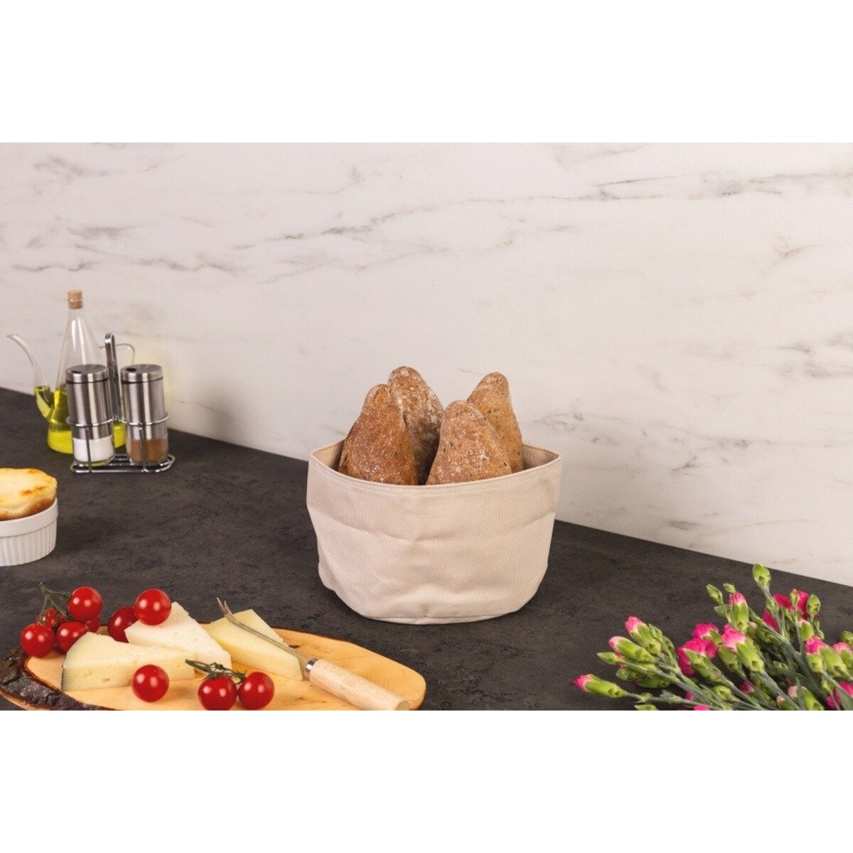 Koszyk na chleb, pieczywo - Ø20x12 cm, ZELLER