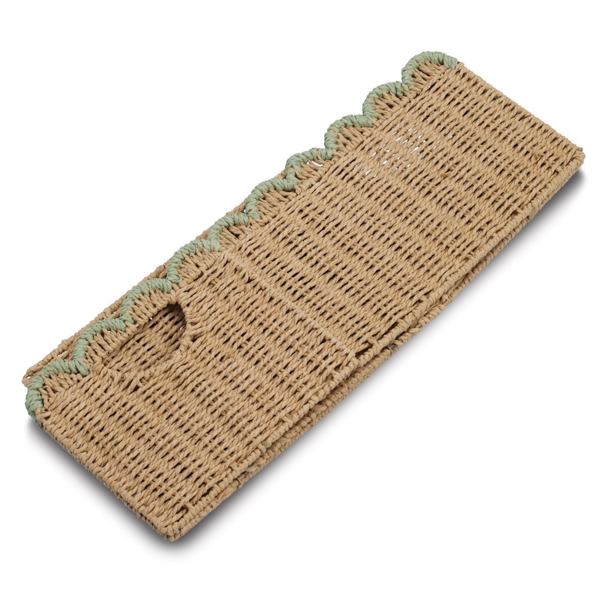 Koszyk do przechowywania, pleciony ZELLER, 38 x 25 x 22 cm