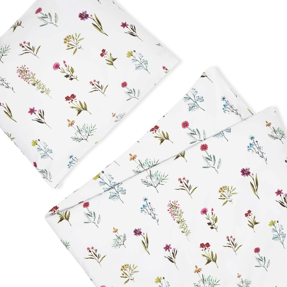 Pościel Polne kwiaty 140/200 + 50/60 cm