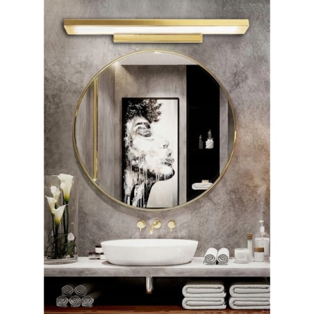 Lampa Kinkiet Led Gold 80Cm App838-1W Toolight