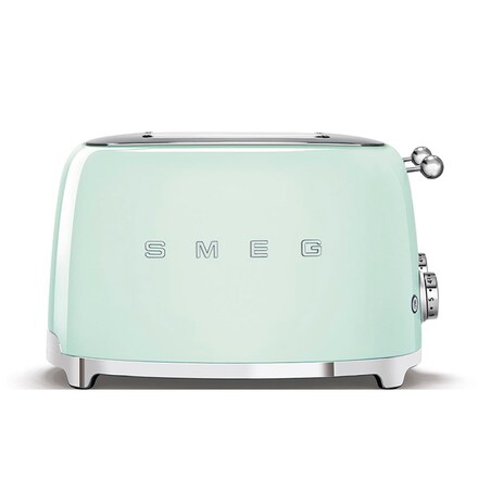 Toster na 4 kromki osobno pastelowa zieleń 50's Style, SMEG