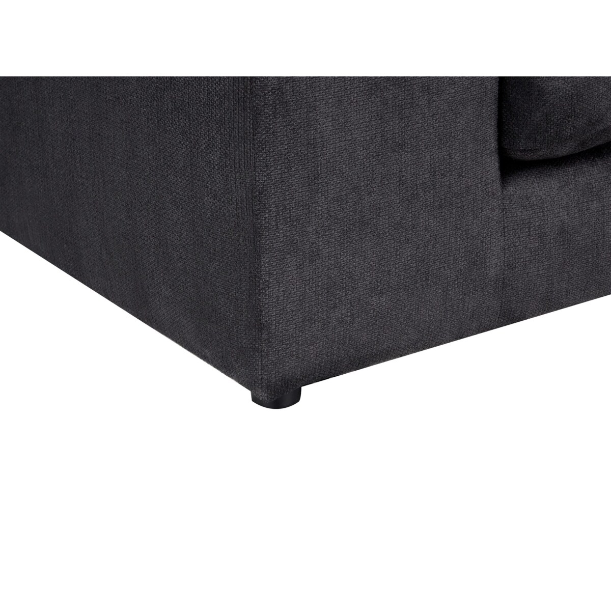 Sofa 3-osobowa czarna GLORVIKA