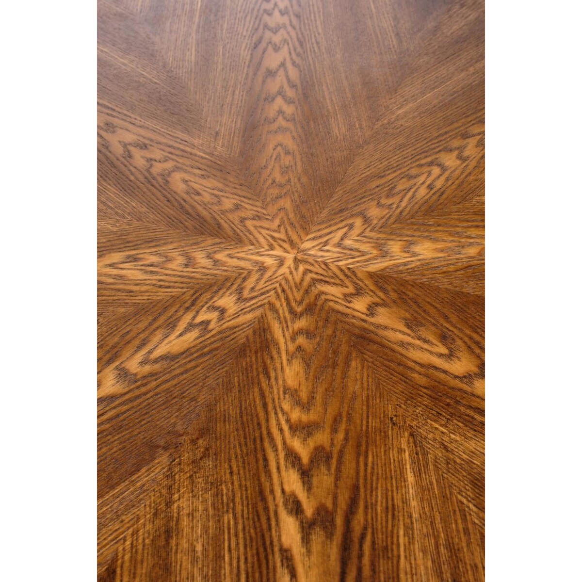 STÓŁ OKRĄGŁY Carmelia dla 4 osób 100 cm ORZECH | CZARNY