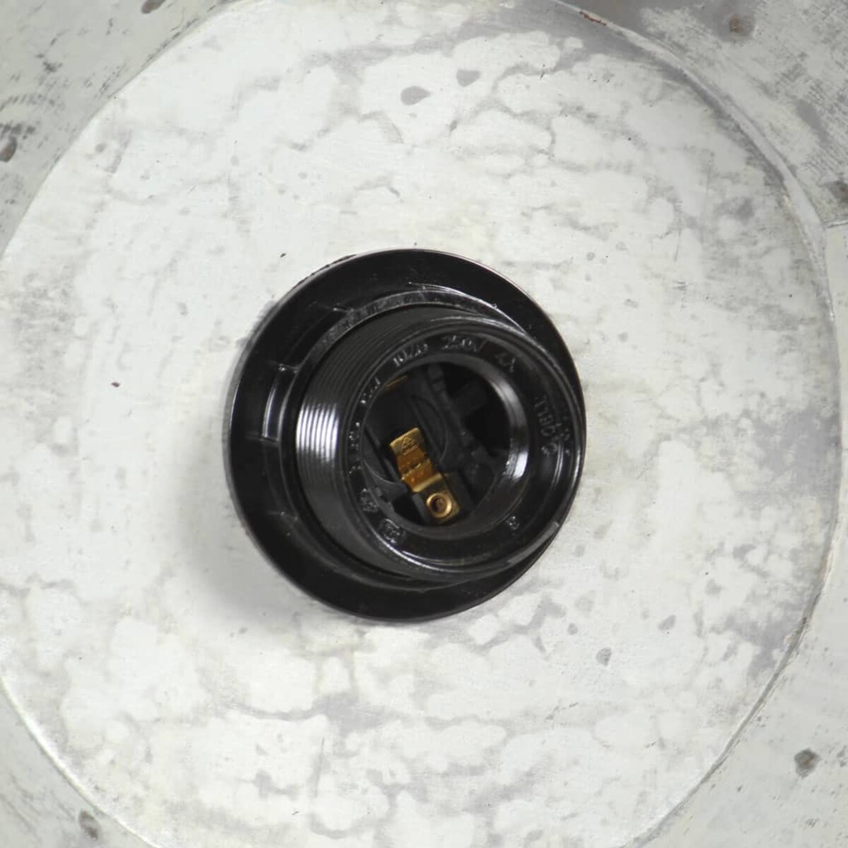 vidaXL Industrialna lampa wisząca, 25 W, srebrna, 109 cm, E27