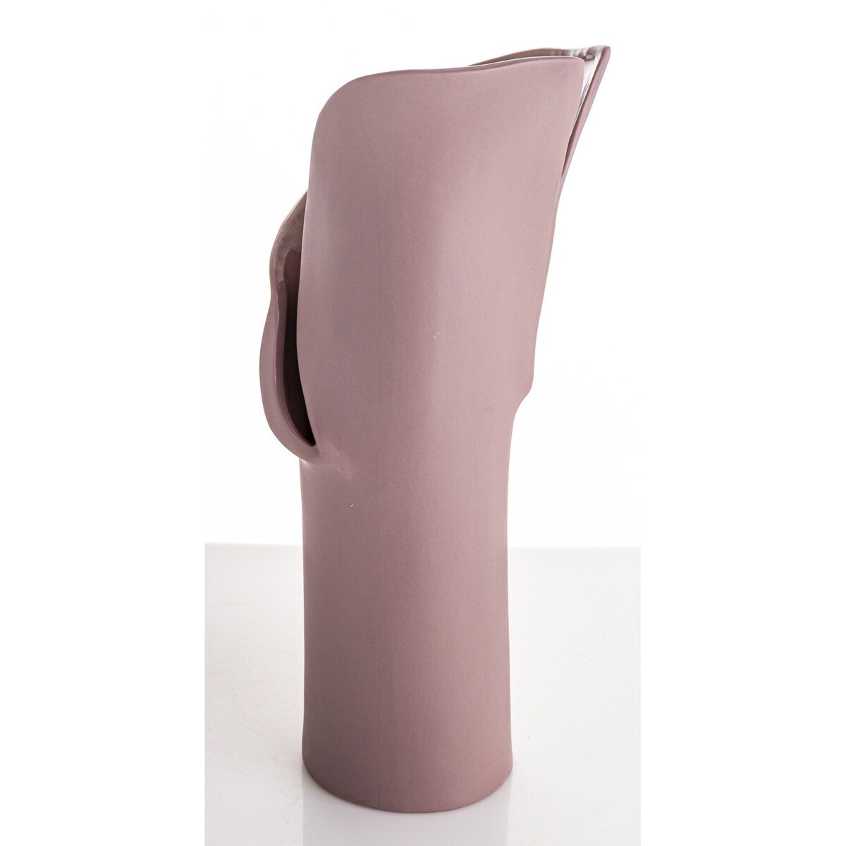 Wazon porcelanowy 35x19x14 cm LARRY różowy