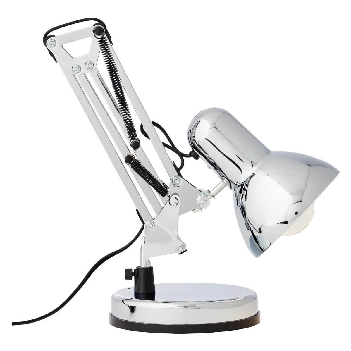 Biurkowa lampa regulowana Henry 92706/15 Brilliant do gabinetu chrom