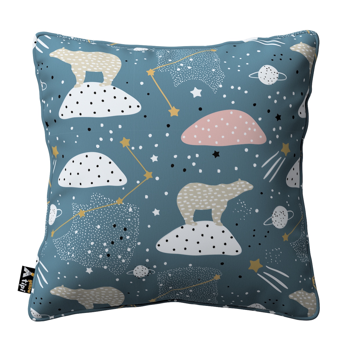 Poszewka Lola 60x60 niebieski