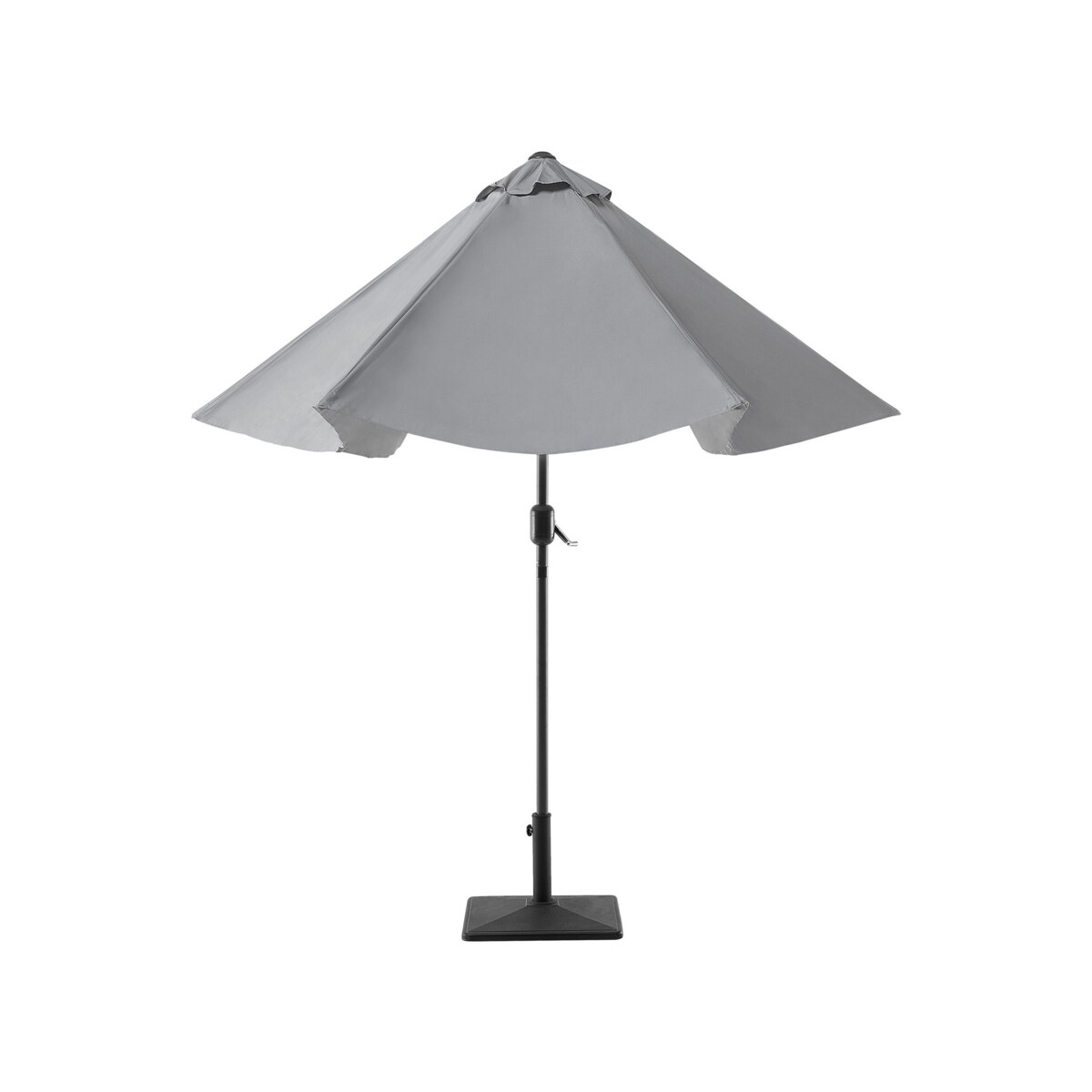 Parasol ogrodowy ⌀ 270 cm ciemnoszary VARESE