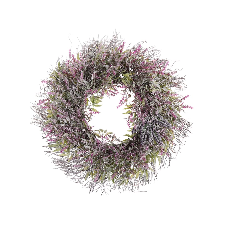 Wianek na drzwi ø 50 cm fioletowy TELDE