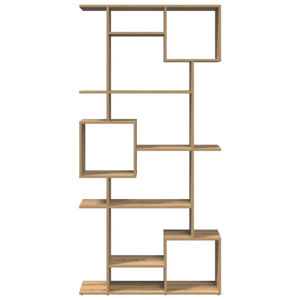 vidaXL Regał, dąb artisian, 92x29x188 cm, materiał drewnopochodny