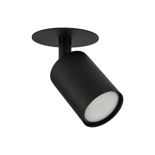 Reflektor podtynkowy spot NEX BLACK 10798 TK Lighting czarny GU10 ruchomy metalowy IP20