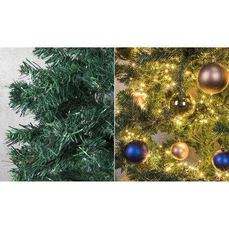 HI Choinka na metalowym stojaku, zielona, 180 cm