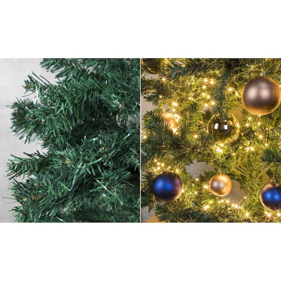 HI Choinka na metalowym stojaku, zielona, 180 cm