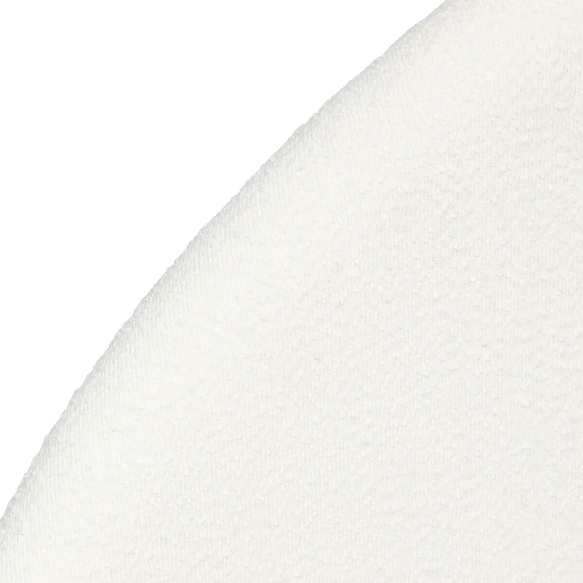 Zagłówek do łóżka bouclé kremowy Masina 160x130 cm